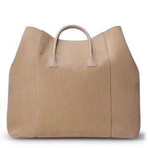 Aerin Suede Oversized Weekender Bag